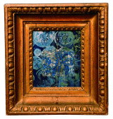Az Ornamens, 1972, 15 x 13 cm, tempera-applikáció